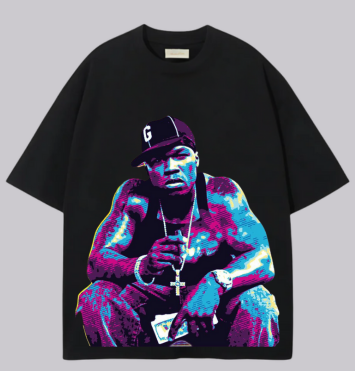 50 CENT CASH FACE ТЕНИСКА