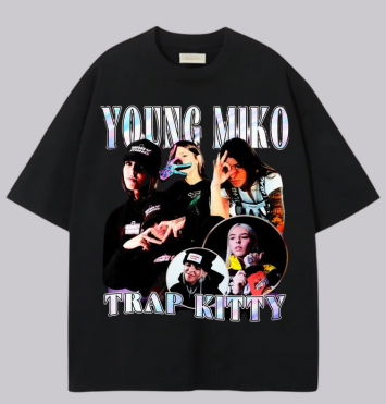 TRAP KITTY VINTAGE TSHIRT