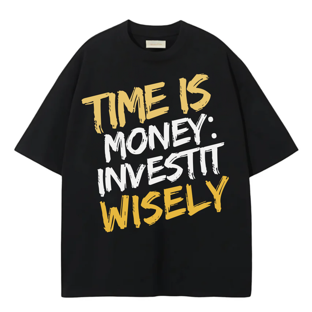 OVERSIZE TSHIRT INVEST TIME