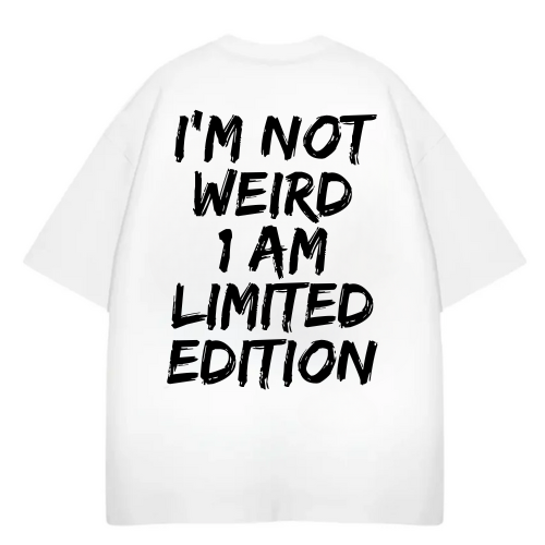 OVERSIZE TSHIRT I AM LIMITED EDITION